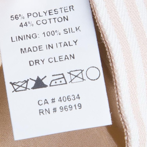 Marc Jacobs Beige Striped Pencil Skirt 4 - Picture 6 of 6